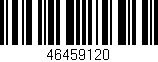 Código de barras (EAN, GTIN, SKU, ISBN): '46459120'