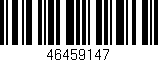 Código de barras (EAN, GTIN, SKU, ISBN): '46459147'