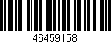 Código de barras (EAN, GTIN, SKU, ISBN): '46459158'