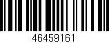 Código de barras (EAN, GTIN, SKU, ISBN): '46459161'
