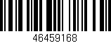 Código de barras (EAN, GTIN, SKU, ISBN): '46459168'