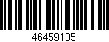 Código de barras (EAN, GTIN, SKU, ISBN): '46459185'