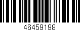 Código de barras (EAN, GTIN, SKU, ISBN): '46459198'