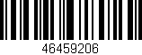 Código de barras (EAN, GTIN, SKU, ISBN): '46459206'