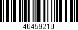 Código de barras (EAN, GTIN, SKU, ISBN): '46459210'