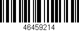 Código de barras (EAN, GTIN, SKU, ISBN): '46459214'
