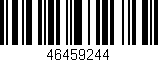 Código de barras (EAN, GTIN, SKU, ISBN): '46459244'