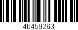 Código de barras (EAN, GTIN, SKU, ISBN): '46459263'