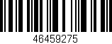 Código de barras (EAN, GTIN, SKU, ISBN): '46459275'