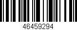 Código de barras (EAN, GTIN, SKU, ISBN): '46459294'