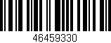 Código de barras (EAN, GTIN, SKU, ISBN): '46459330'
