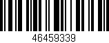 Código de barras (EAN, GTIN, SKU, ISBN): '46459339'