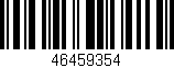 Código de barras (EAN, GTIN, SKU, ISBN): '46459354'