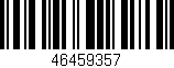 Código de barras (EAN, GTIN, SKU, ISBN): '46459357'