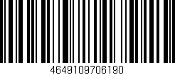 Código de barras (EAN, GTIN, SKU, ISBN): '4649109706190'