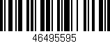 Código de barras (EAN, GTIN, SKU, ISBN): '46495595'
