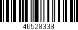 Código de barras (EAN, GTIN, SKU, ISBN): '46528338'