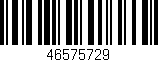 Código de barras (EAN, GTIN, SKU, ISBN): '46575729'