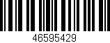 Código de barras (EAN, GTIN, SKU, ISBN): '46595429'
