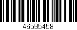 Código de barras (EAN, GTIN, SKU, ISBN): '46595458'