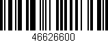 Código de barras (EAN, GTIN, SKU, ISBN): '46626600'