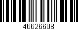 Código de barras (EAN, GTIN, SKU, ISBN): '46626608'