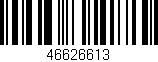 Código de barras (EAN, GTIN, SKU, ISBN): '46626613'