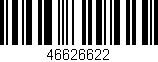 Código de barras (EAN, GTIN, SKU, ISBN): '46626622'