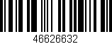 Código de barras (EAN, GTIN, SKU, ISBN): '46626632'