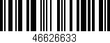 Código de barras (EAN, GTIN, SKU, ISBN): '46626633'