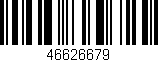 Código de barras (EAN, GTIN, SKU, ISBN): '46626679'