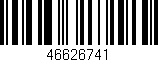 Código de barras (EAN, GTIN, SKU, ISBN): '46626741'