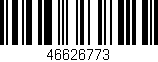 Código de barras (EAN, GTIN, SKU, ISBN): '46626773'