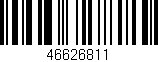 Código de barras (EAN, GTIN, SKU, ISBN): '46626811'