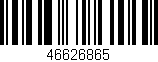 Código de barras (EAN, GTIN, SKU, ISBN): '46626865'