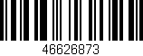 Código de barras (EAN, GTIN, SKU, ISBN): '46626873'