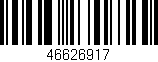 Código de barras (EAN, GTIN, SKU, ISBN): '46626917'