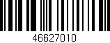 Código de barras (EAN, GTIN, SKU, ISBN): '46627010'