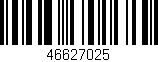 Código de barras (EAN, GTIN, SKU, ISBN): '46627025'