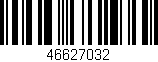 Código de barras (EAN, GTIN, SKU, ISBN): '46627032'