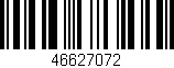 Código de barras (EAN, GTIN, SKU, ISBN): '46627072'