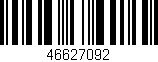 Código de barras (EAN, GTIN, SKU, ISBN): '46627092'