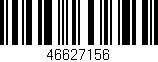 Código de barras (EAN, GTIN, SKU, ISBN): '46627156'