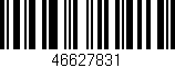 Código de barras (EAN, GTIN, SKU, ISBN): '46627831'