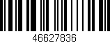 Código de barras (EAN, GTIN, SKU, ISBN): '46627836'
