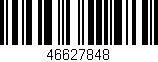 Código de barras (EAN, GTIN, SKU, ISBN): '46627848'