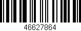 Código de barras (EAN, GTIN, SKU, ISBN): '46627864'