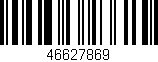Código de barras (EAN, GTIN, SKU, ISBN): '46627869'