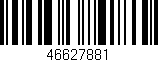 Código de barras (EAN, GTIN, SKU, ISBN): '46627881'