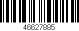 Código de barras (EAN, GTIN, SKU, ISBN): '46627885'